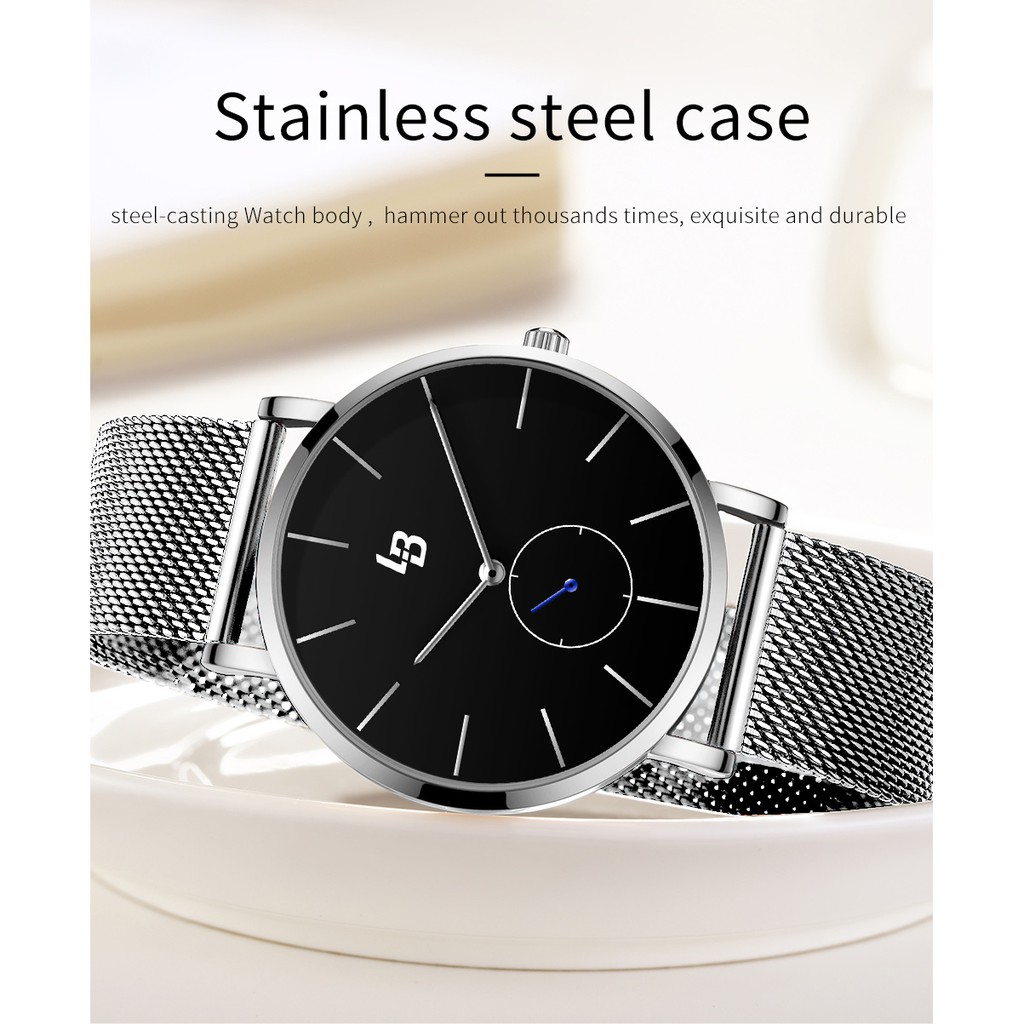 Đồng Hồ SKMEI-LIEBIG L2002 Chuyển Động Thạch Anh Dây Thép Không Gỉ Cho Nam | BigBuy360 - bigbuy360.vn