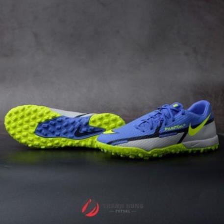 GIÀY ĐÁ BÓNG CHÍNH HÃNG NIKE PHANTOM GT2 ACADEMY TF - DC0803-570 - XÁM/TÍM 👉🏻 ⚾️