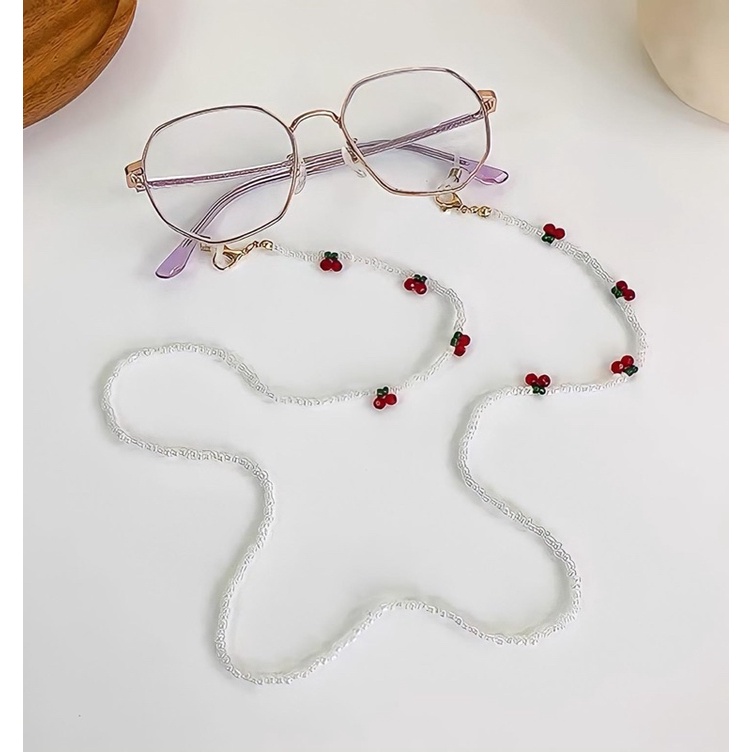 Dây đeo khẩu trang charm cườm