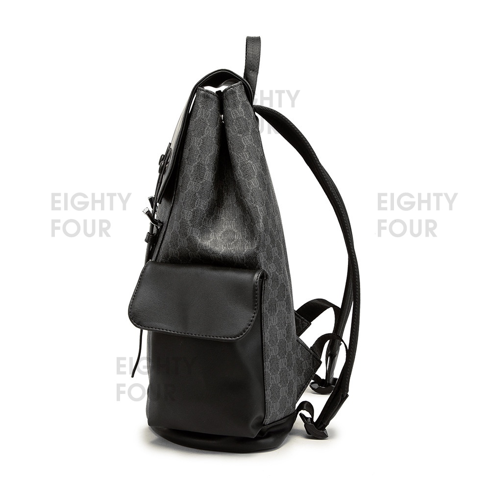 Balo thời trang nam nữ Eighty Four, chất liệu da PU Cao Cấp,Đựng Laptop 15.6inh-chống thấm nước phong cách Hàn Quốc