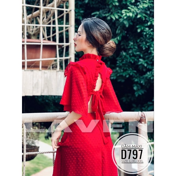 [Mã FAMARAL1 giảm 10K đơn 50K] Bigsize Đầm maxi D797 | BigBuy360 - bigbuy360.vn