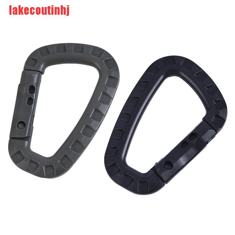 {lakecoutinhj}Carabiner Climb Clasp Clip Hook Backpack D Buckle Military Outdoor Accessories NTZ