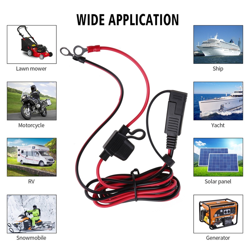 Dây Cáp Sạc SAE-to O Nối Dài Chuyên Dụng Cho Xe Hơi