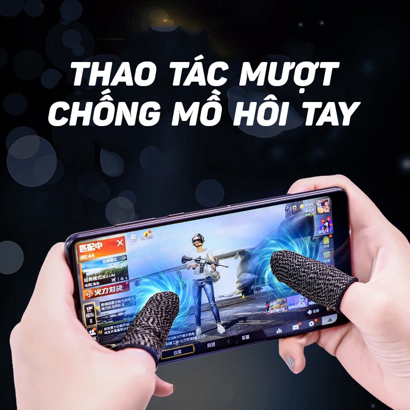 Bao tay chơi game Mobile - Chống mồ hôi tay, tăng độ nhạy cảm ứng | WebRaoVat - webraovat.net.vn