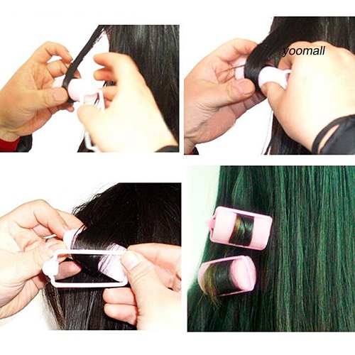 [Hàng mới về] Set 6 lô xốp uốn tóc thời trang Mfgj