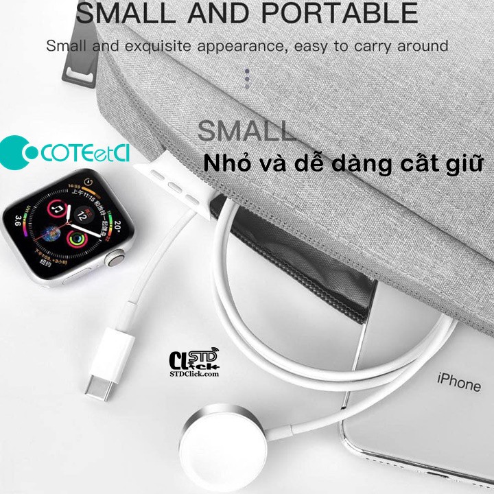 DÂY CÁP CHUẨN TYPE C SẠC NAM CHÂM CHO APPLE WATCH COTETTCI CHÍNH HÃNG [NEW SALEOFF]