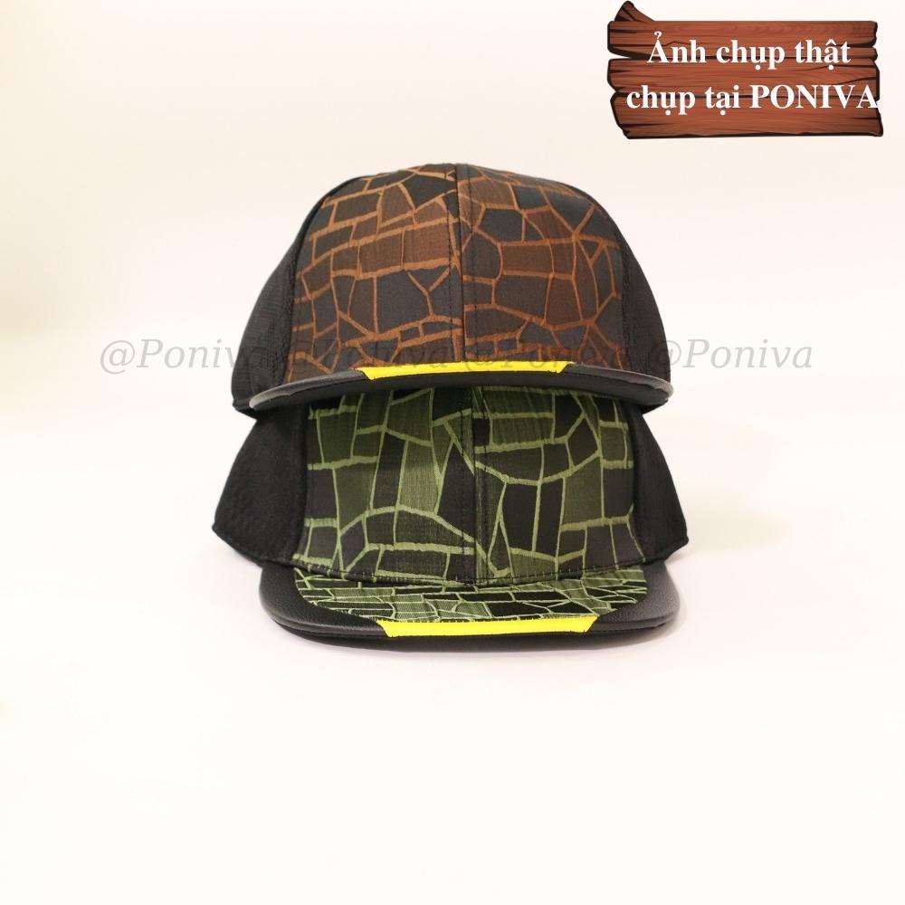 Mũ lưỡi trai ❤️ Nón kết HIPHOP phối khối màu form unisex HH01 phong cách Ulzzang Thời trang PONIVA siêu hot