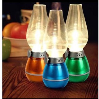 ĐÈN DẦU, ĐÈN THỜ LED CẢM ỨNG THẦN KÌ, THỔI ĐỂ BẬT, TẮT