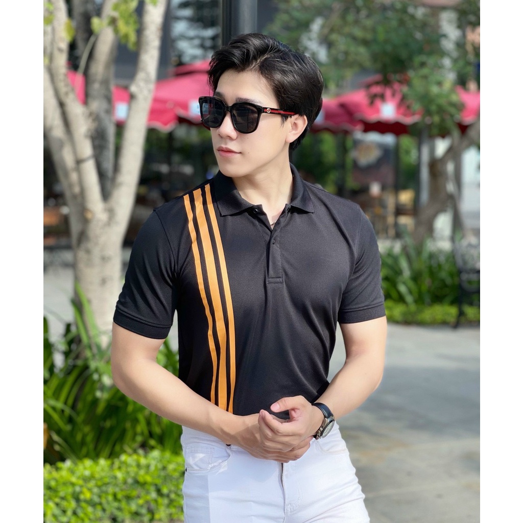 Áo polo nam cổ bẻ vải cá sấu Cotton xuất xịn,chuẩn form, sang trọng - thanh lịch TB09