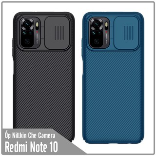 Ốp lưng cho Xiaomi Redmi Note 10 Nillkin CamShield che camera - Hàng nhập khẩu