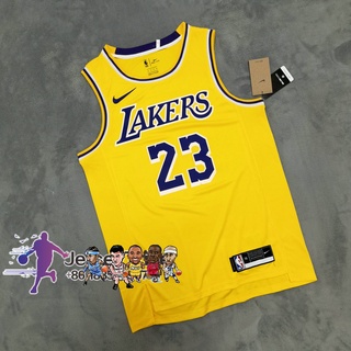 Áo bóng rổ nba thời trang cho nam #áo bóng rổ màu vàng in số 23 lebron james los angeles lakers cá tính
