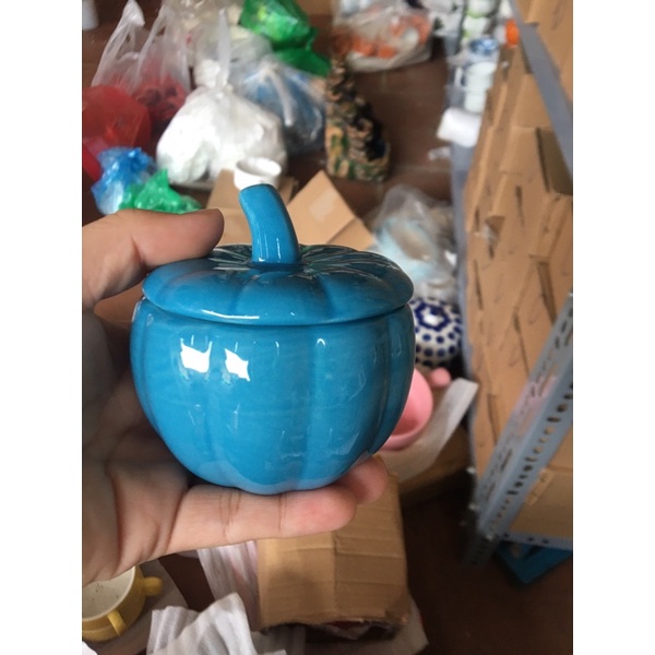 Hũ bí đỏ sứ Bát Tràng - Hũ caramen sữa chua, flan