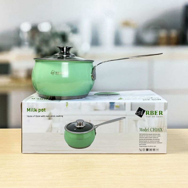 Quánh chống dính Arber CH16X l16cm hàng cao cấp chính hãng