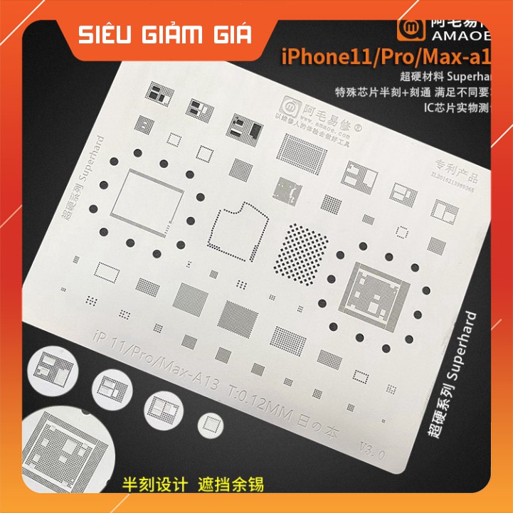 [SALE] Vỉ làm chân iPhone đủ IC từ 6 đến 11PRO MAX