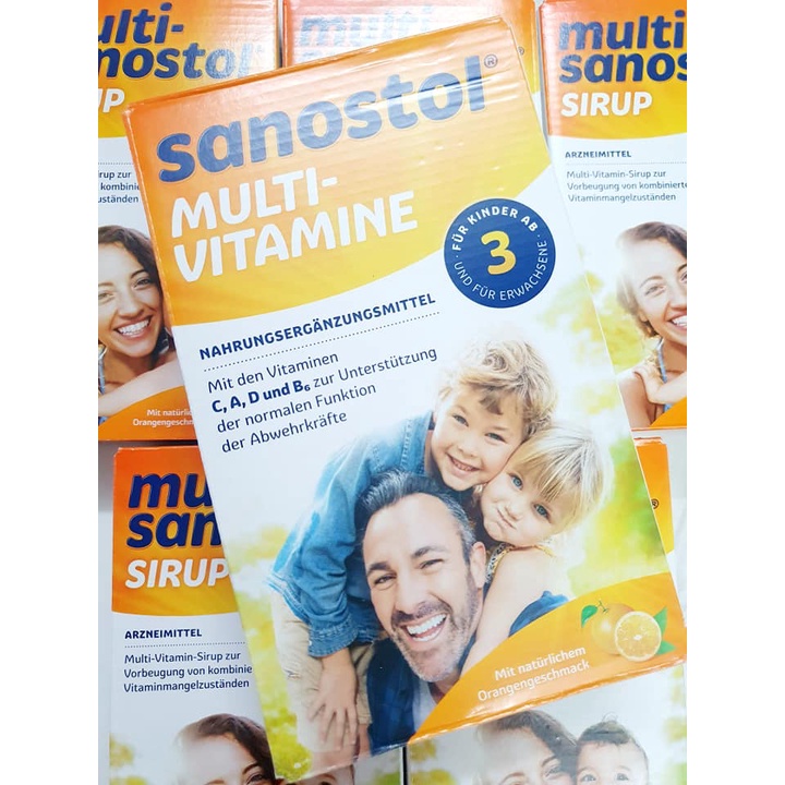 Vitamin Tăng Đề Kháng Sanostol - Nội Địa Đức Đủ Bill