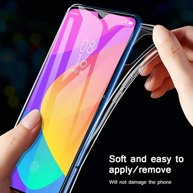 Samsung galaxy note 20 ultra note 10+ note 9 note 8 note 10 lite note 5 note 4 vỏ siêu mỏng Ốp điện thoại trong suốt silicone Ốp điện thoại tpu mềm