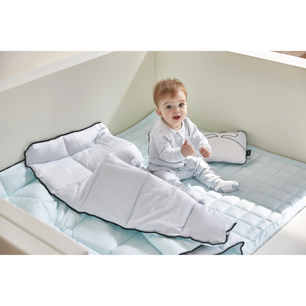 Chăn/ Mền chần bông thu đông ấm áp cho bé nhập khẩu Bonitabebe Hàn Quốc