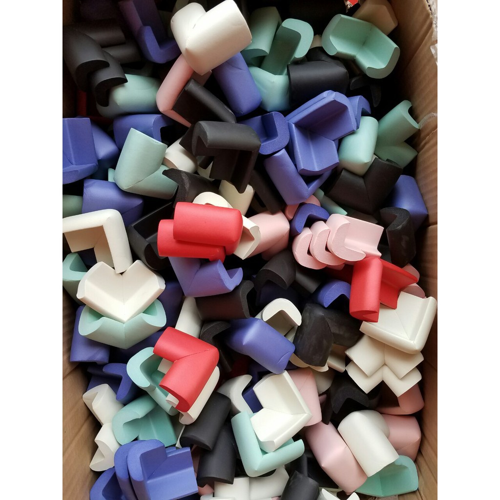 Bộ bọc góc bàn bằng xốp mềm mại bảo vệ bé (8 cái)