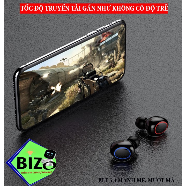 (SIÊU PHẨM CAO CẤP 2020) TAI NGHE KHÔNG DÂY, TAI NGHE BLUETOOTH 5.1 MÀN HÌNH LED + ÂM THANH 9D | BigBuy360 - bigbuy360.vn