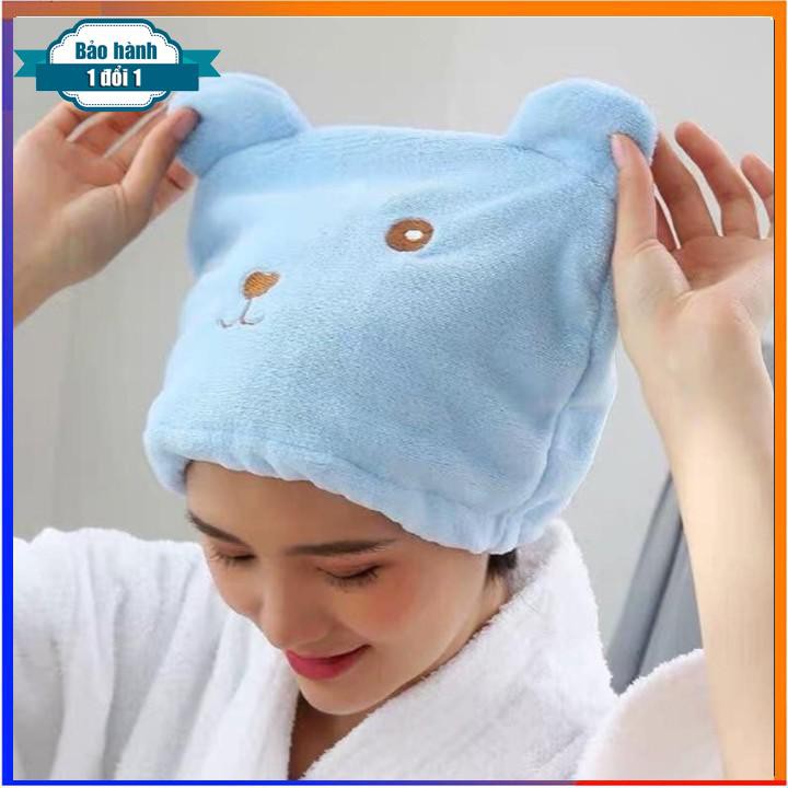 [ Gía siêu rẻ ] MŨ Ủ TÓC HÌNH GẤU MẪU MỚI