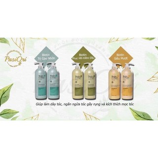 1 cặp dầu gội xả Biotin Collagen loại 1000ml
