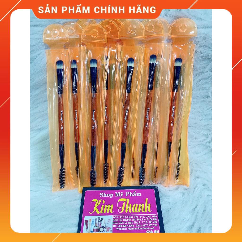 cọ trang điểm mắt 2 đầu