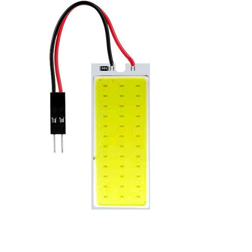 IVORY 1 Đèn LED COB T10 31mm 36mm 39mm Ánh Sáng Trắng Siêu Sáng Gắn Biển Số Xe Hơi