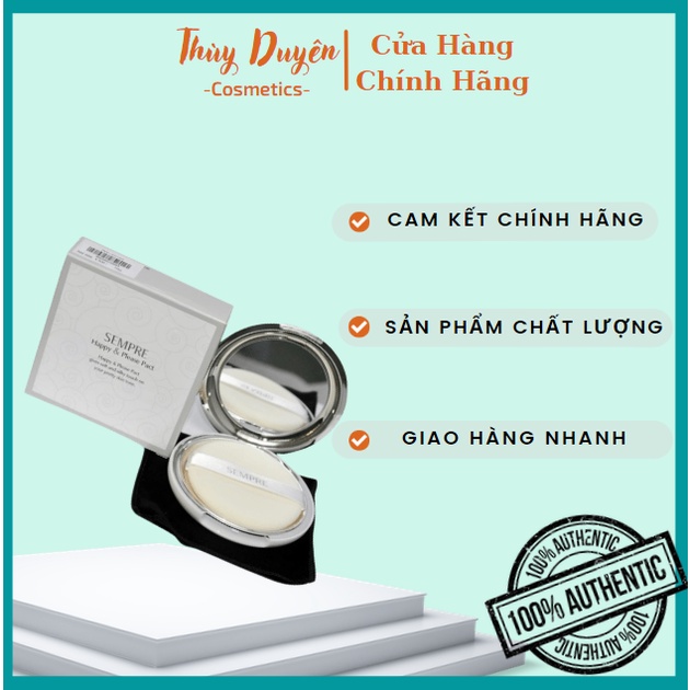 Phấn Phủ Geo Trắng Sempre Happy &amp; Please Pact