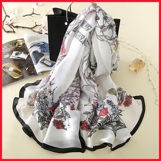 [HOT] Khăn Lụa Cao Cấp Thời Trang Bốn Mùa Thanh Lịch Mẫu Mới Nhất Thị Trường Size 90x180 cm