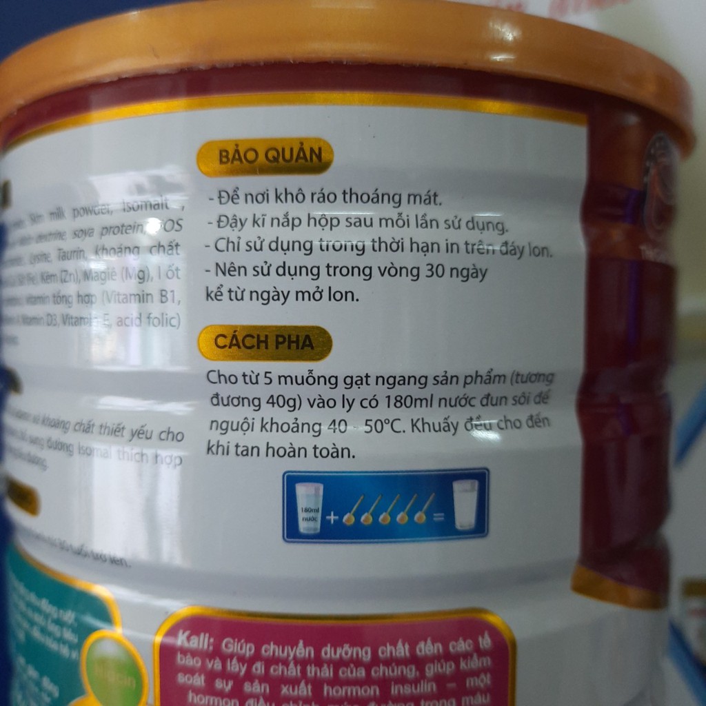 [GIÁ DÙNG THỬ] Sữa tiểu đường Fullmilk Clucerna của Thế giới sữa lon 900g