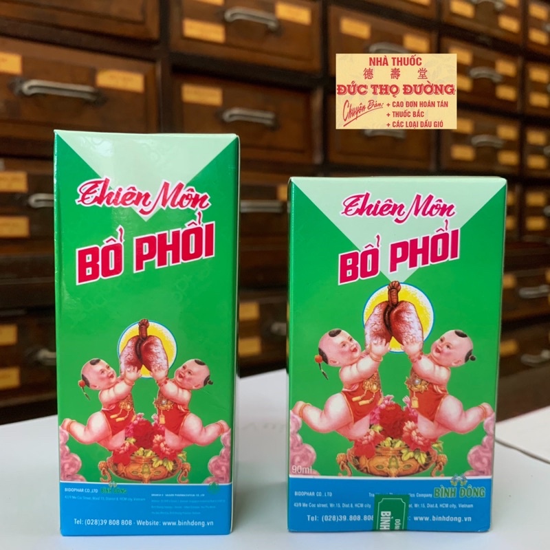 Thiên Môn Bổ Phổi Trẻ Em 90ml ĐTĐ