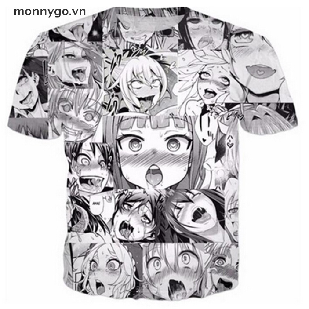 Áo Thun Tay Ngắn In Hình 3D Unisex