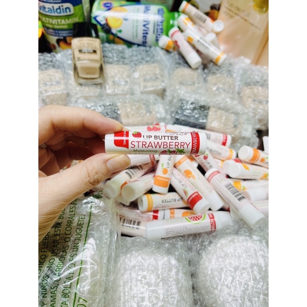 Dưỡng Môi trái cây, Son dưỡng không màu, Dưỡng Mềm môi hương trái cây Lip Butter Chap Lip, Hàng Mỹ chính hãng