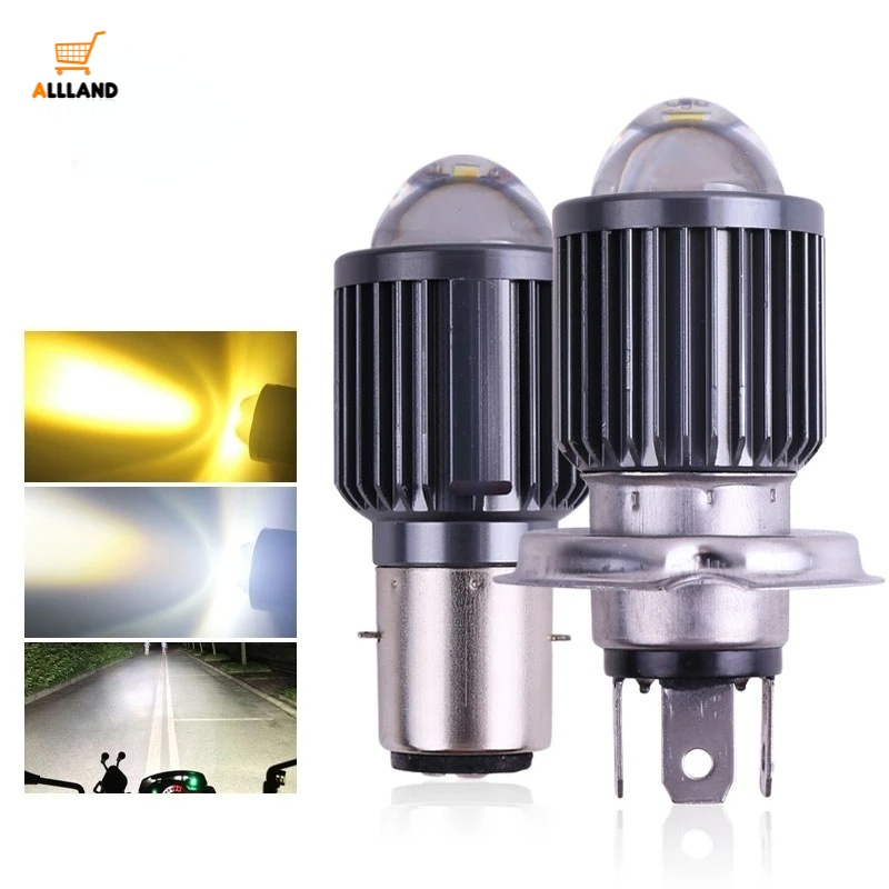 Đèn Pha Led 12-80V Nhiều Màu Sắc Cho Xe Máy/Xe Đạp Điện