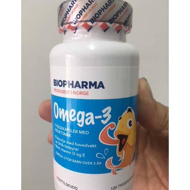 Dầu cá Fish Oil Na-uy dành cho trẻ em(Omega-3 for Barn)