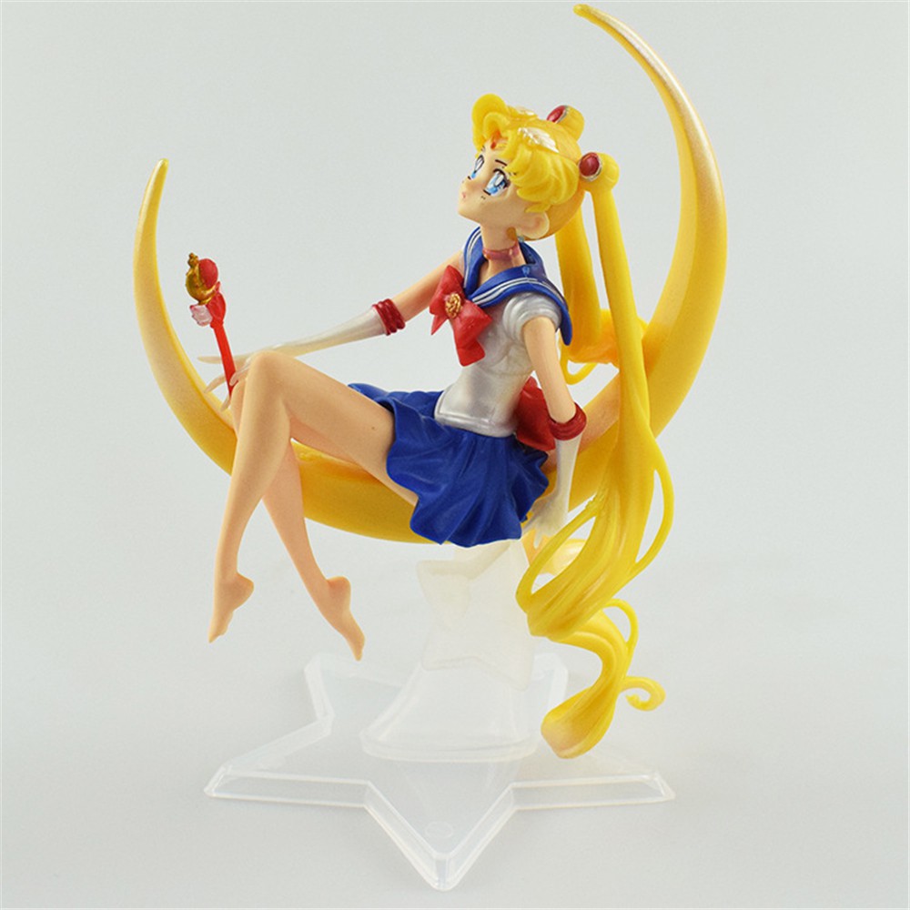 SAILOR MOON Mô Hình Nhân Vật Thủy Thủ Mặt Trăng Trang Trí