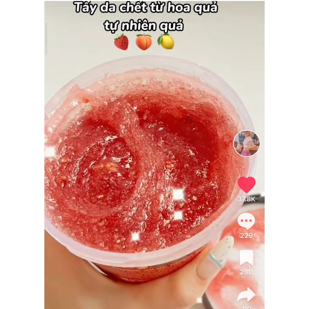 Tẩy Da Chết Body Desserts Organic Shop Body Scrub 450ml