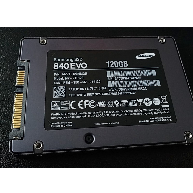 Ổ cứng SSD 250Gb, 128Gb, 120Gb, 64Gb Samsung siêu bền và ổn định, hàng tháo máy chính hãng, bảo hành 3 năm