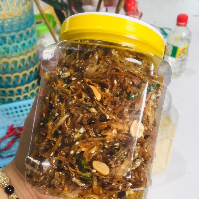 Cá cơm rang giòn