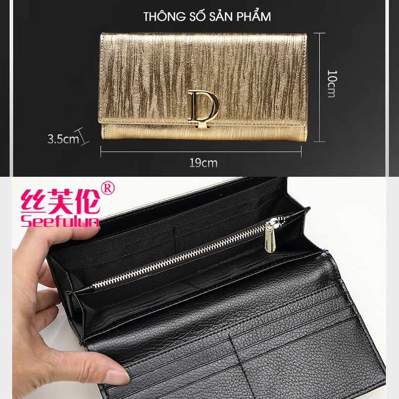 Túi clutch nữ thời trang cao cấp SEEFULUN S2125