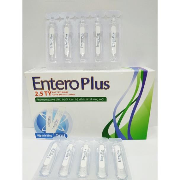 MEN VI SINH ENTERO PLUS CÂN BẰNG HỆ VI SINH ĐƯỜNG RUỘT HỘP 20 Ống