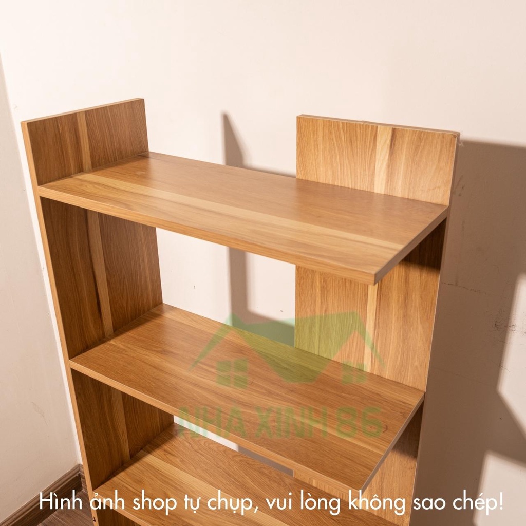 Kệ Góc Tường 5 Tầng Gỗ - Giá Sách Phòng Làm Việc 1997store_vn , KT 80 x 45 x 25 cm - Chất Lượng Tốt - Bảo Hành 12 Tháng