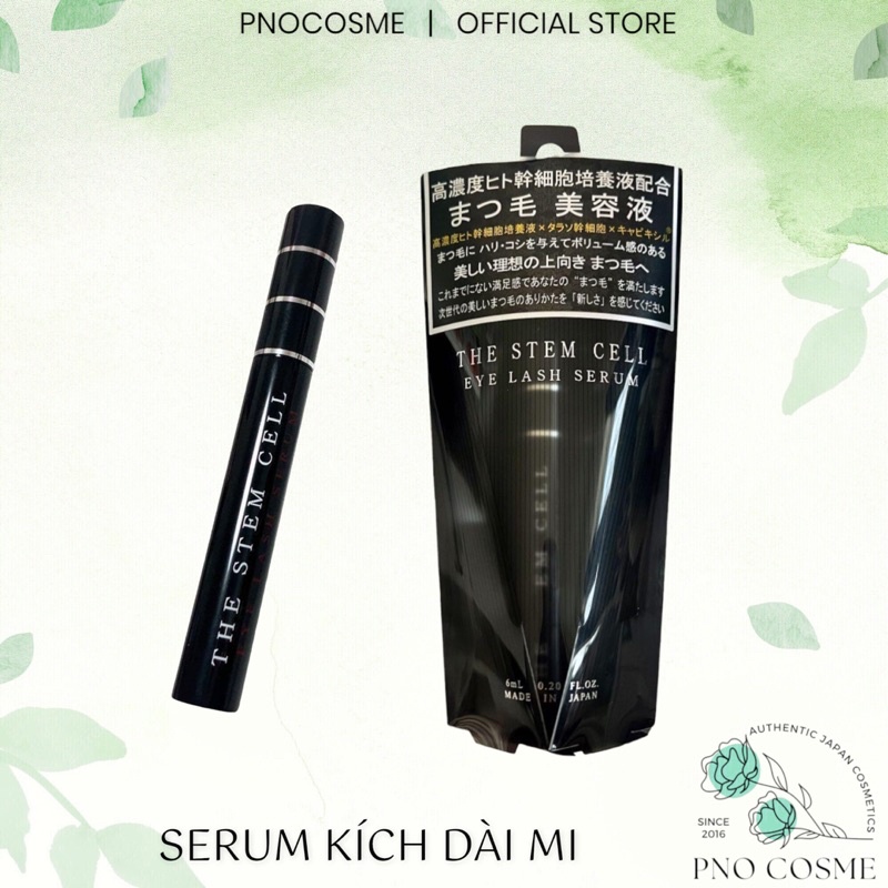Dưỡng dài mi và lông mày 𝐓𝐡𝐞 𝐒𝐭𝐞𝐦 𝐂𝐞𝐥𝐥 6 ml - Made in Japan ( The stem cell )