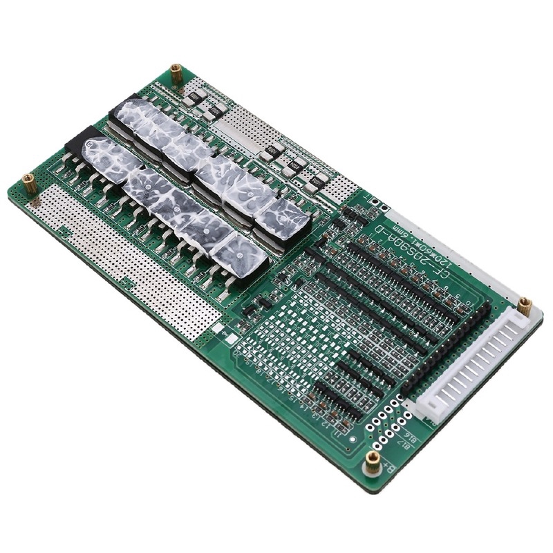 Đối với gói pin lithium Ebike Escooter 48V 13S 14S 45A Pin Li-ion Lipolyme Pin bảo vệ năng lượng BMS PCB có cân bằng