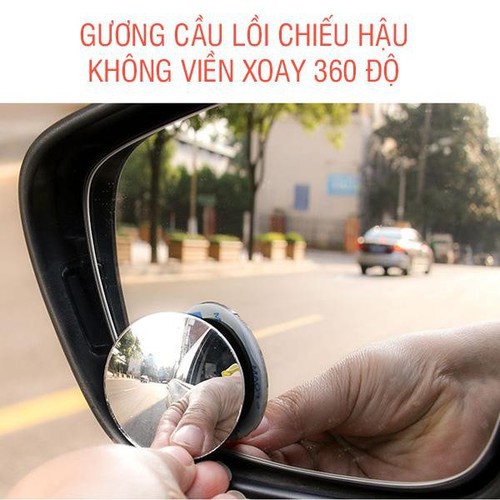 Gương cầu lồi kính ô tô xóa điểm mù