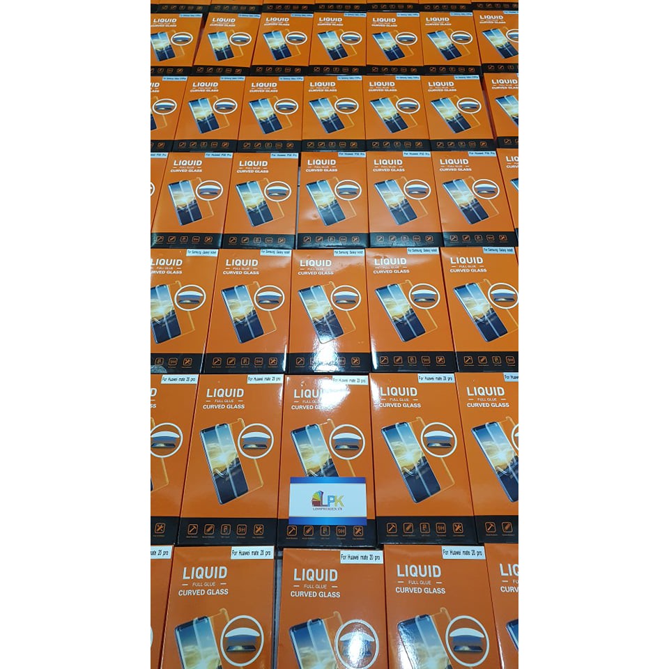 Kính Cường Lực UV T-MAX LIQUID Huawei Mate 20 Pro Mate 30 Pro Mate 40 Pro / RS - P30 Pro P40 Pro P50 Pro