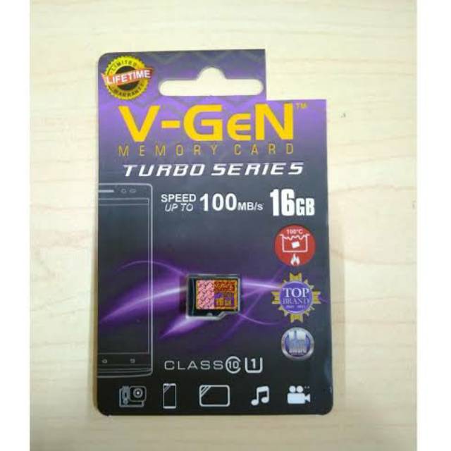 Thẻ Nhớ V Gen 16gb Class 10 Turbo Series 100mbps | BigBuy360 - bigbuy360.vn