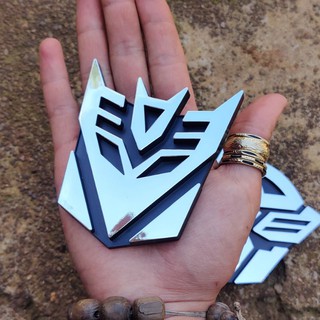 logo TRANSFORMERS 3D dán cho xe .loa diy