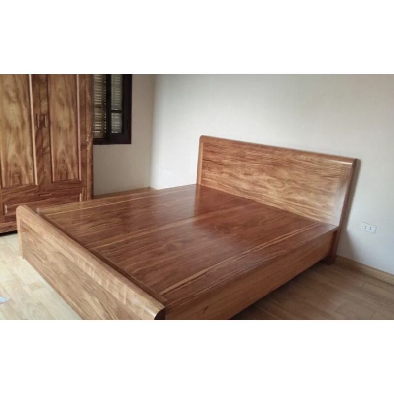 giường ngủ gỗ hương xám dát phản 1.m8x2