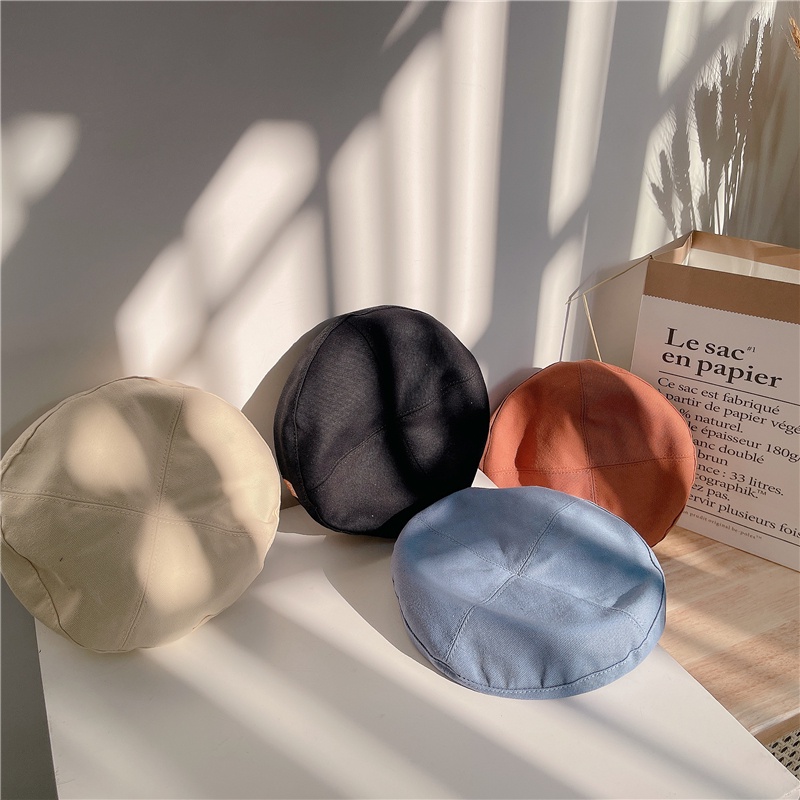 Mũ Beret Thêu Chữ Thời Trang Cho Bé